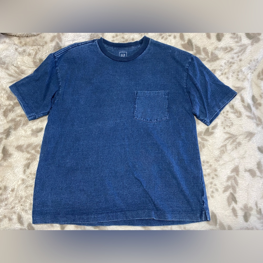 Men's Gap Heavyweight Cotton Pocket T-shirt Size Large
